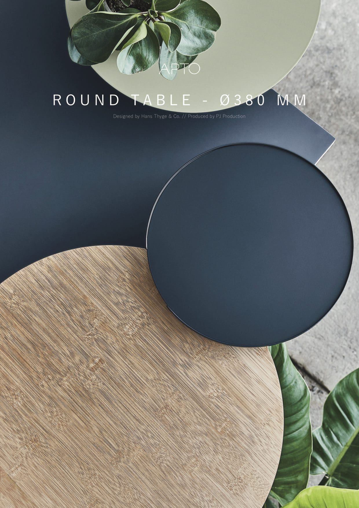 Produkt blad Round table Ø380 ENG